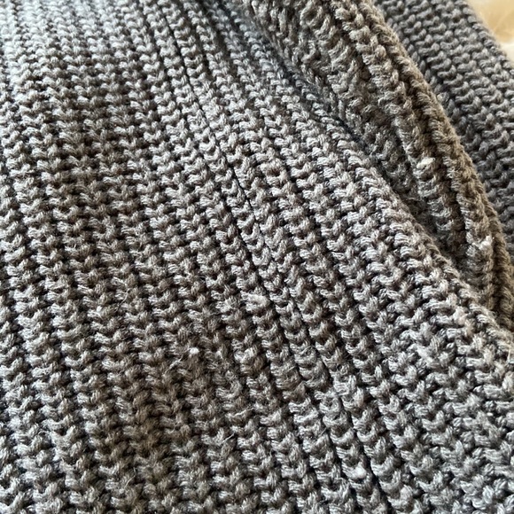 Knitted Cardigan - Grey - Large - Picture 7 of 7